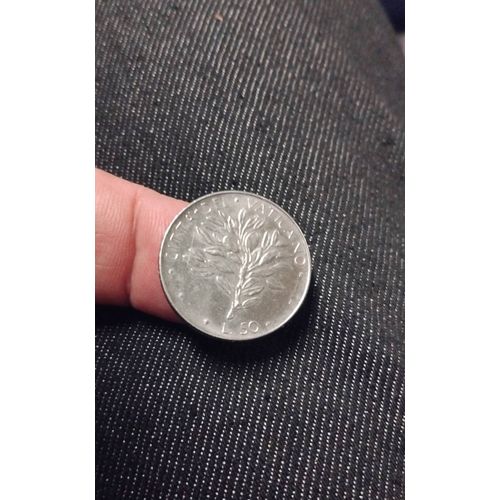 Monnaie 50 Lires Vatican Paul Vi 1975