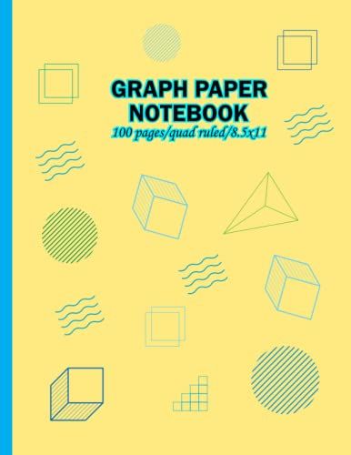 Graph Paper Notebook: Graph Paper Notebook For Math And Science Composition Notebook For Students, Quad Ruled (Math Notebook)