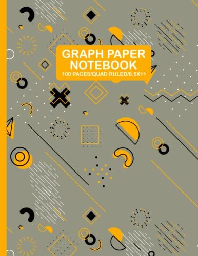 Graph Paper Composition Notebook: Graph Paper Notebook For Math And Science Composition Notebook For Students, Quad Ruled (Math Notebook)