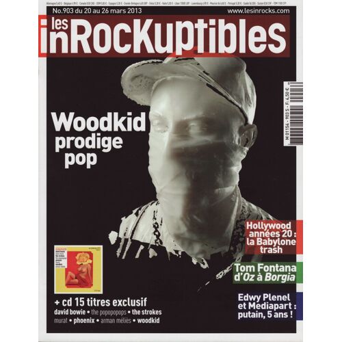 Les Inrockuptibles / 20-03-2013 N°903 : Woodkid (5p) - Tom Fontana (4p) - Justin Timberlake (2p)