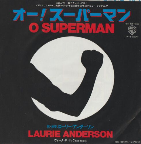 Laurie Anderson O Superman 45t Japon 