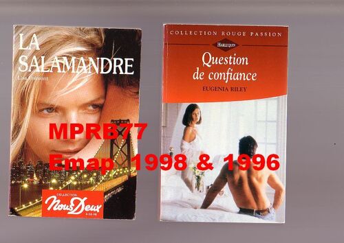 Question De Confiance - Eugenia Riley Harlequin 1996 - La Salamandre Frémont Lisa  Emap 1998 