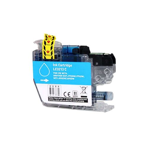 Cartouche compatible BROTHER LC-3213 cyan