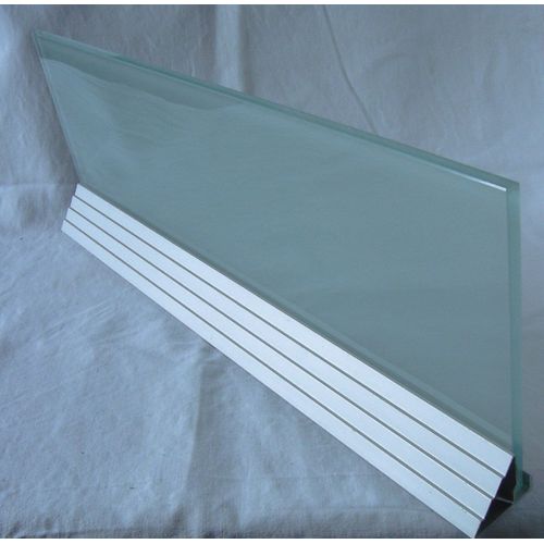 Etagère Murale En Verre 60 X 21 Cm Avec Cornière En Alu