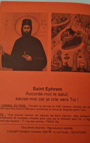Neuvaine À Saint Ephrem