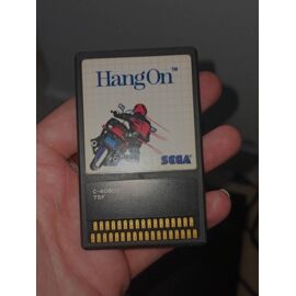 Hang On (carte) Pour Sega Master System – Jeu Complet Sans Boîte – état Comme Neuf