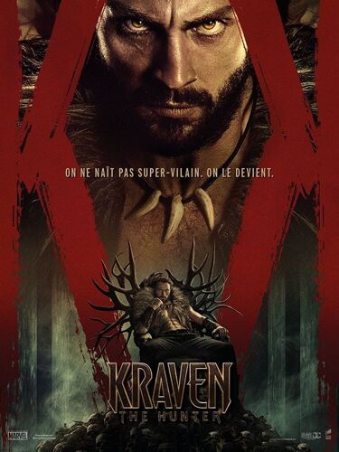 Kraven Le Chasseur (Kraven The Hunter) - Véritable Affiche De Cinéma Roulée - Format 40x60 Cm - De J. C. Chandor Avec Aaron Taylor-Johnson, Russell Crowe, Christopher Abbott - 2024