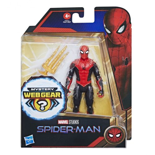 Spiderman Marvel Spider-Man figurine avec armure Mystery Web Gear