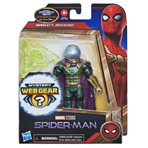 Spiderman Marvel Spider-Man Figurine Marvel's Mysterio Avec Armure Mystery Web Gear
