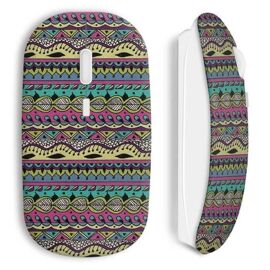 Souris Sans Fil Aztec style colorful
