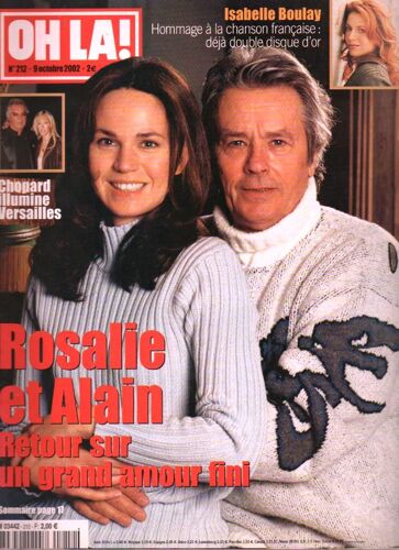 Oh La ! 212 2002 Alain Delon/Isabelle Boulay/Tom Cruise/Fiona Gelin/Celine Dion/Sharon Stone
