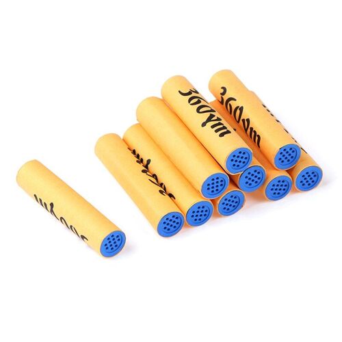 10 filtres en charbon actif 9mm pour Pipe à fumer, accessoires pour cigarettes, cadeau pour fumeurs