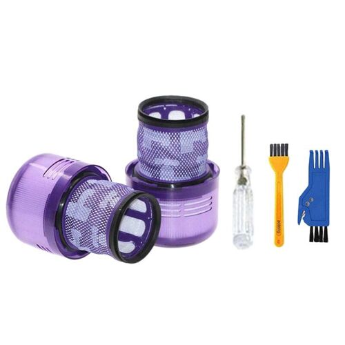 Kit d'aspirateur avec 2 brosses de nettoyage et 1 tournevis, 2 pièces, filtres de remplacement pour Dyson V11 SV14 Animal Torque Drive