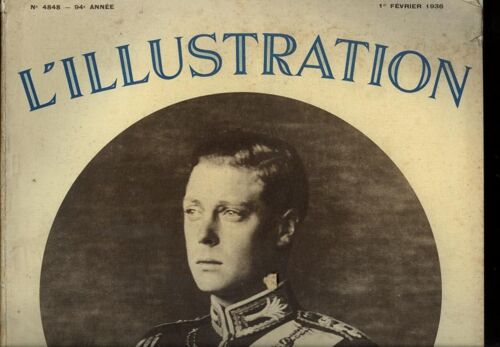 L'illustration 4848 Edouard Viii Circulation Arts Ménagers Sarraut Ethiopie Kipling Samarra