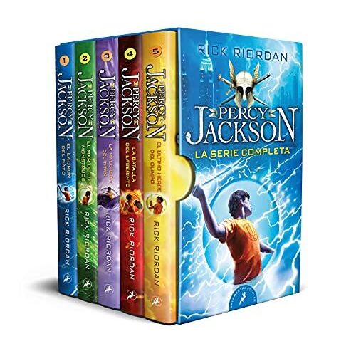 Pack Percy Jackson Y Los Dioses Del Olimpo - La Serie Completa