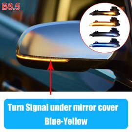 Clignotant Led Pour Audi A3 A4 A5 B8 B8.5 Rs5 Rs4, 2 Pièces, Indicateur De Rétroviseur, Clignotant, Séquentiel Dynamique