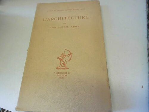 Larchitecture. 24 Planches Hors Texte