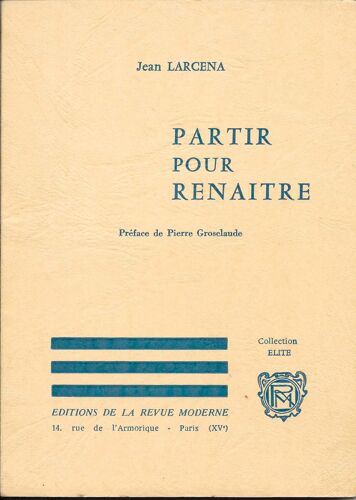 Partir Pour Renaã®Tre