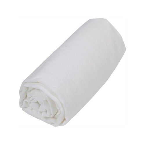 Drap Housse Matelas 80x160 100% Coton Blanc