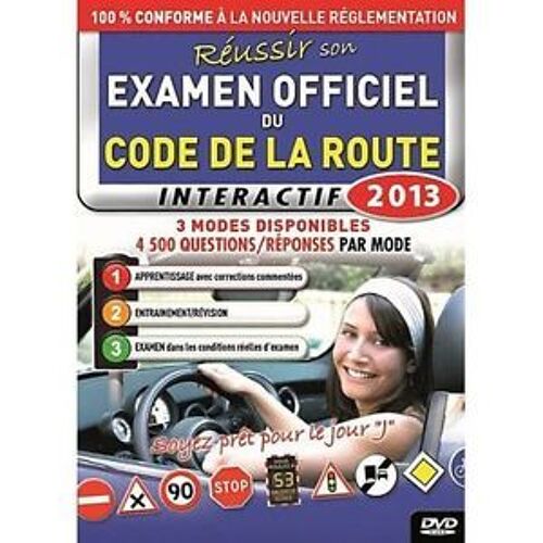 Réussir Son Examen Officiel Du Code De La Route Interactif Dvd 2013 - Lcj Productions