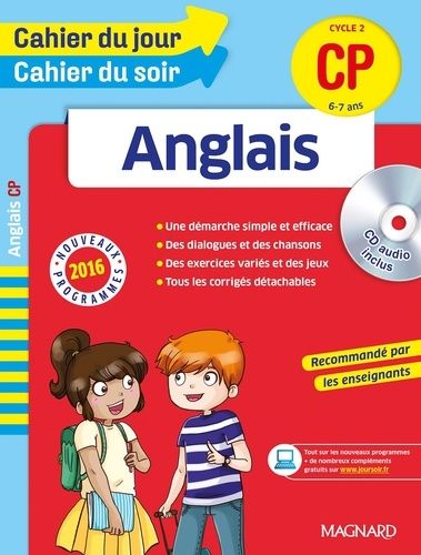 Anglais Cp Cycle 2 - 6-7 Ans (1 Cd Audio)