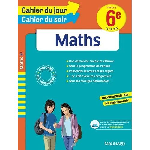 Maths 6e Cycle 3 - 11-12 Ans - Edition 2016