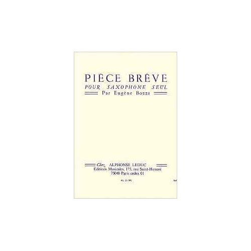 Pièce Brève Pour Saxophone Seul