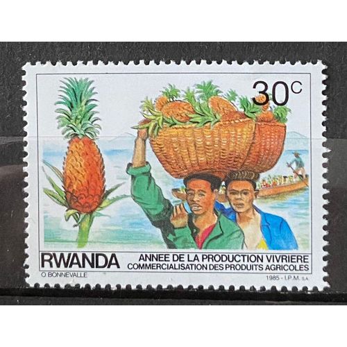 Timbre Rwanda 1985