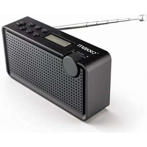 Radio Portable DAB+/FM - Grundig - Mini Radio - Écran LCD - Batterie Intégrée - Antenne Télescopique