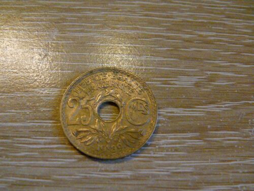 25 Centimes Lindaueur .1939.