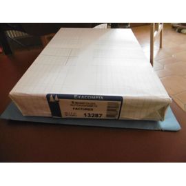 Paquet De 5 Manifolds Factures Duplicata 210x297mm Exacompta 13287