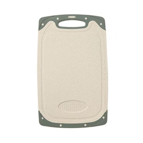 Planche À Découper Pour Légumes Et Viande Avec Trou De Suspension, 1 Pièce, Accessoire De Cuisine En Paille De Blé, Avec Prévention Des Débordements, Pour Broyage D'ail