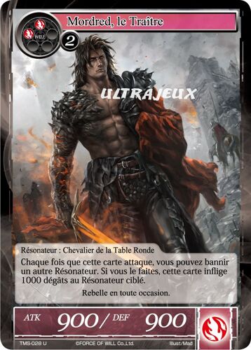 Force Of Will - Tms-028 - Mordred, Le Traître - Uncommon