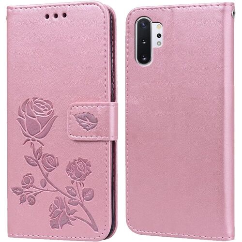 Coque Pour Samsung Galaxy Note 10 Plus Housse,Fonction De Support,Fente Pour Carte,Silicone Tpu,Flip ¿¿Tui Case Pour Samsung Galaxy Note10 Plus(6.8"")