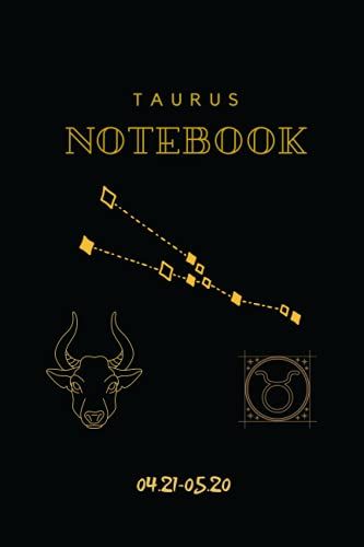 Zodiac Sign Notebook Taurus: Cute Astrology Taurus Zodiac Star Sign Journal - Blank Lined Horoscope - A Great Gift - Dream Journal