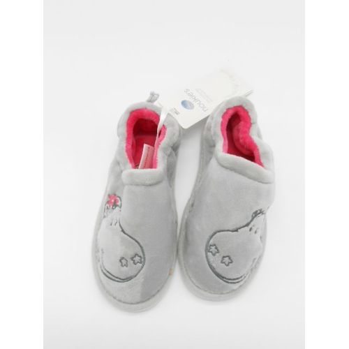 Chaussons Noukies 25 Gris Rose Victoria