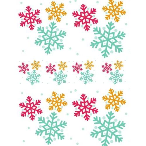 Snowflake Sketchbook - Glossy White Cover