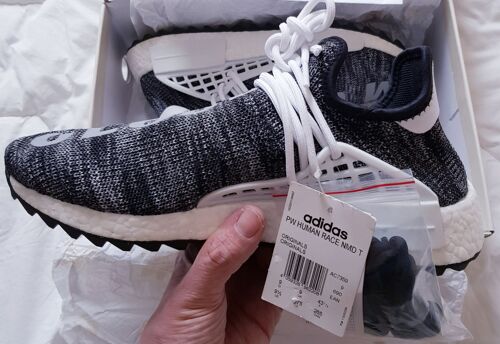 Adidas Nmd Human Tr Oreo Core Black/Footwear Pharrell Williams White - 43 1/3