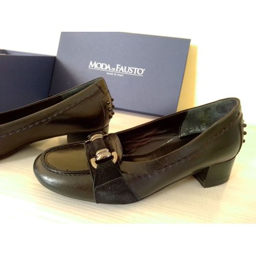 Chaussures Noires Moda Di Fausto 33