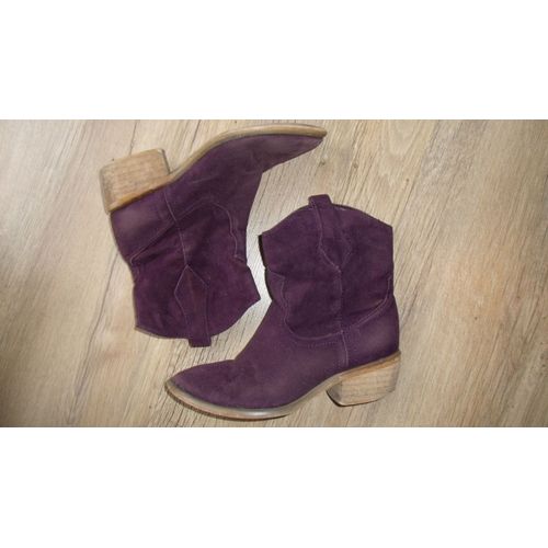 Boots Raxmax Violet Daim P35