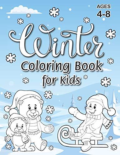 Winter Coloring Book For Kids