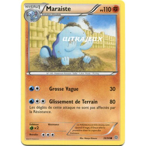 Pokémon - 39/98 - Xy - Origines Antiques - Maraiste - Commune