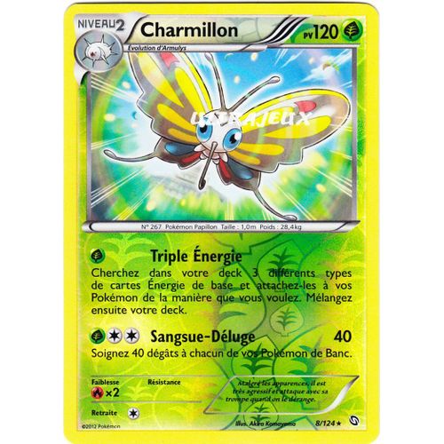 Pokémon - 8-R/128 - Charmillon - Reverse