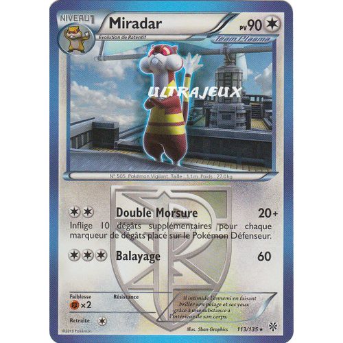 Pokémon - 113/138 - Miradar De Team Plasma - Noir & Blanc - Tempête Plasma - Rare