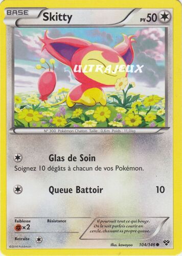 Pokémon - 104/146 - Xy - Skitty - Commune
