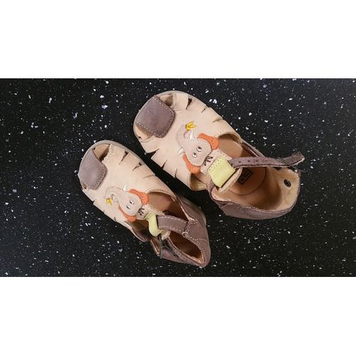 Sandales Petit Pirate 19 Marron Éléphant