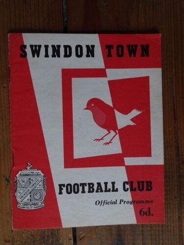 Programme Match Football Swindon Town / Milwall 1965 