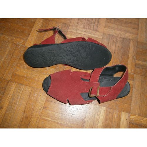 Nu Pied Inconnue 37 Rouge