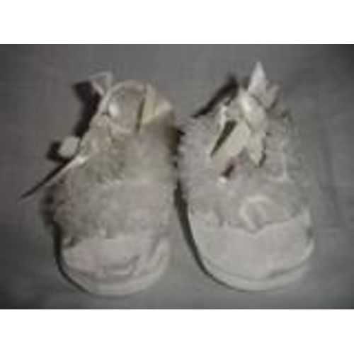 Chaussons En Satin+Dentelle  T 19/20