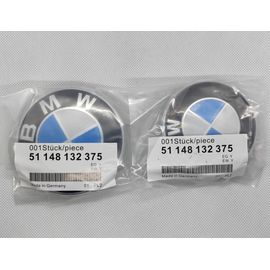 2 Logo Emblème Insigne Bmw Pour Capot Et Coffre